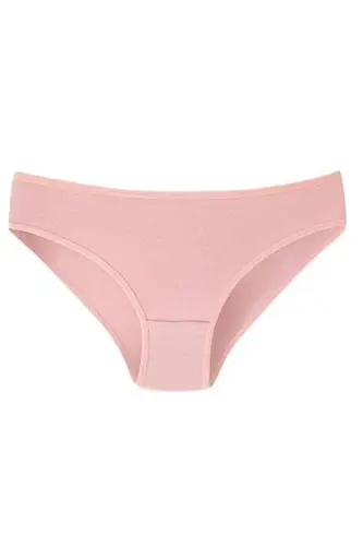 Women's Solid Color Panties 7-Pack Cotton Lycra Stretch and Soft Fabric - 6