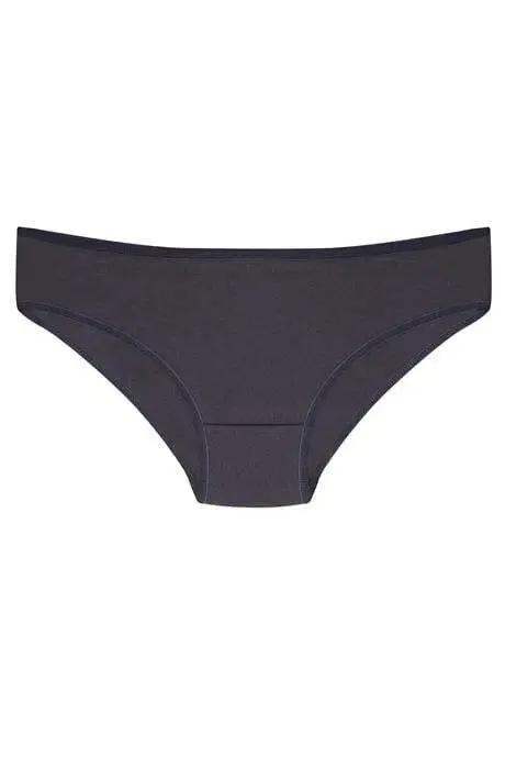 Women's Solid Color Panties 7-Pack Cotton Lycra Stretch and Soft Fabric - 8