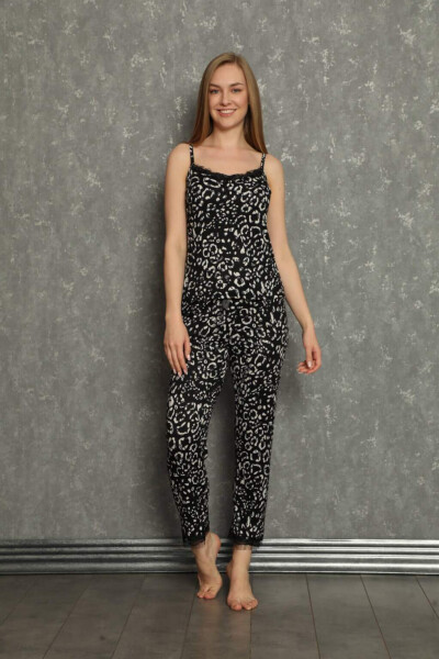 Women's Spaghetti Strap Pajama Set 20604 - 5