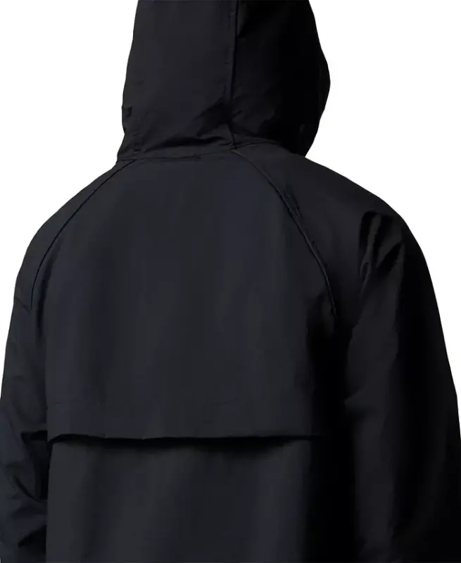 Women's Spire Valley Windbreaker Jacket-Black - 6
