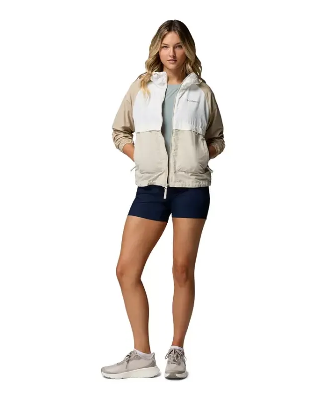 Women's Spire Valley Windbreaker Jacket - Dark Stone - 2