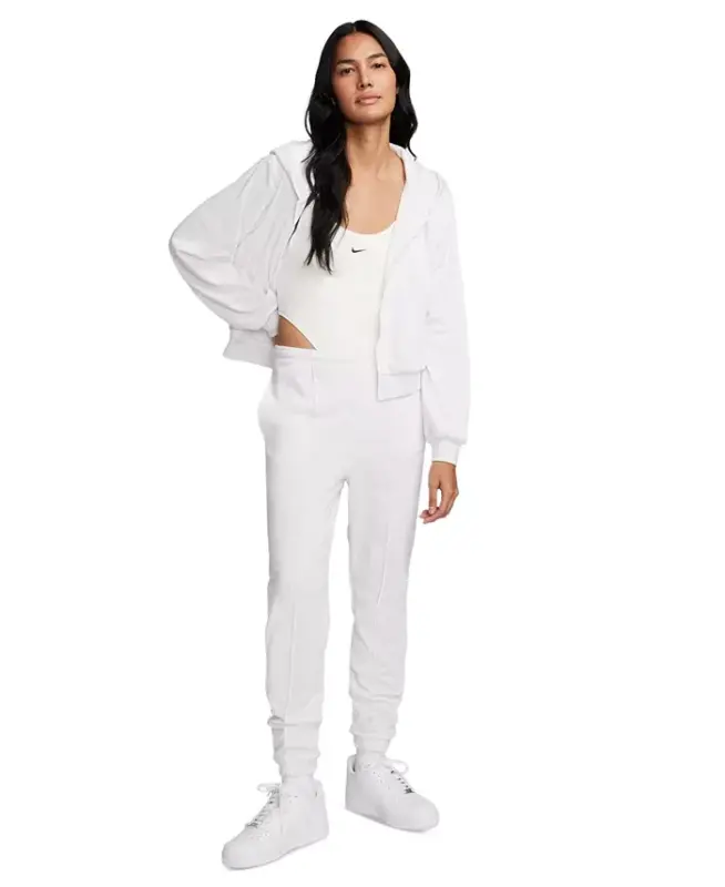 Women's Sportswear Chill Terry Loose-Fit Full-Zip French-Terry Hoodie - 7