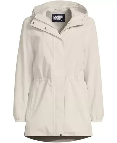 Women's Squall Packable Waterproof Raincoat - Ivory latte - 3