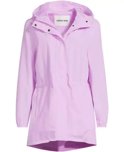 Women's Squall Packable Waterproof Raincoat - Pale orchid 