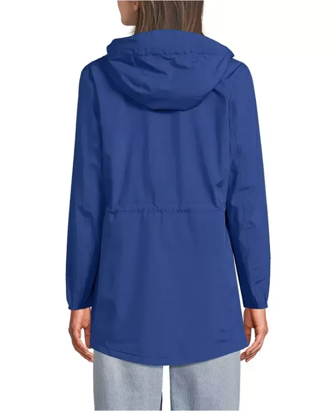 Women's Squall Packable Waterproof Raincoat - Sapphire - 2