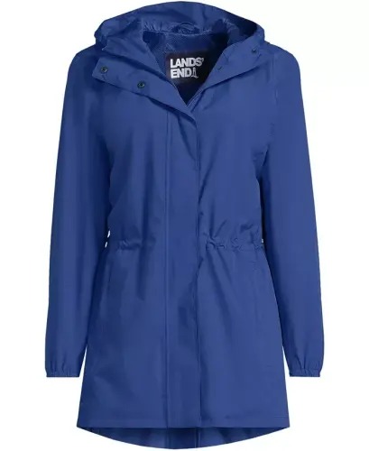 Women's Squall Packable Waterproof Raincoat - Sapphire - 3