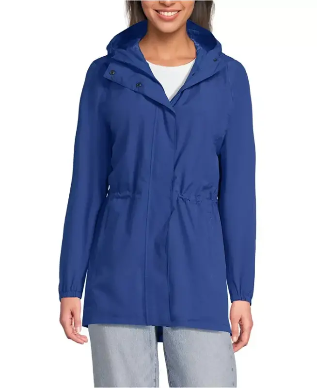 Women's Squall Packable Waterproof Raincoat - Sapphire - 1
