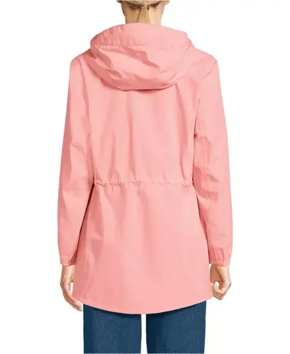 Women's Squall Packable Waterproof Raincoat - Sunset coral pink - 4