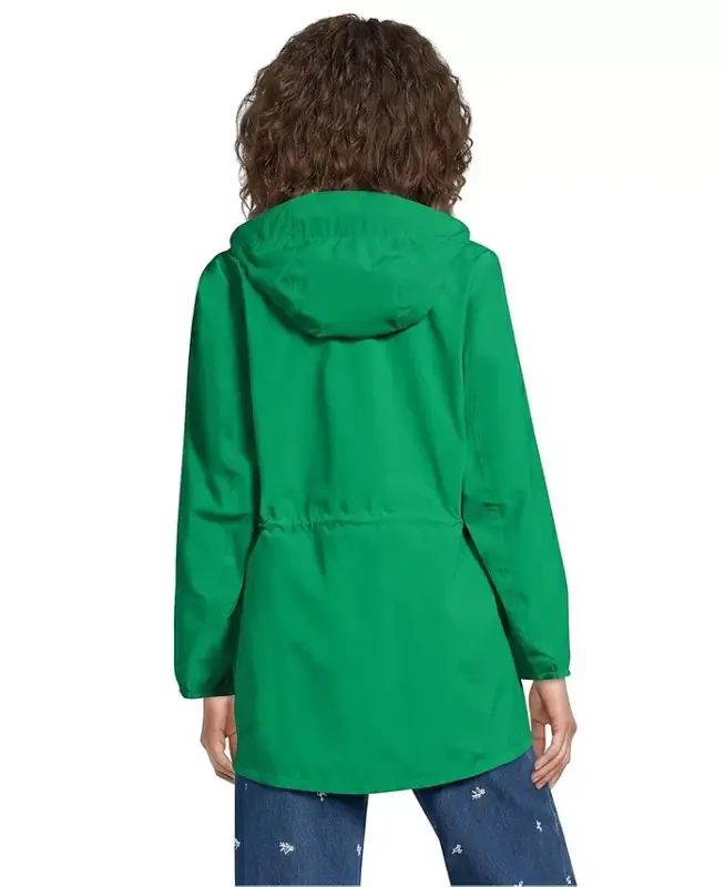 Women's Squall Packable Waterproof Raincoat - Vibrant clover - 3