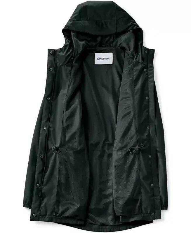 Women's Squall Packable Waterproof Raincoat - Woodland forest - 1