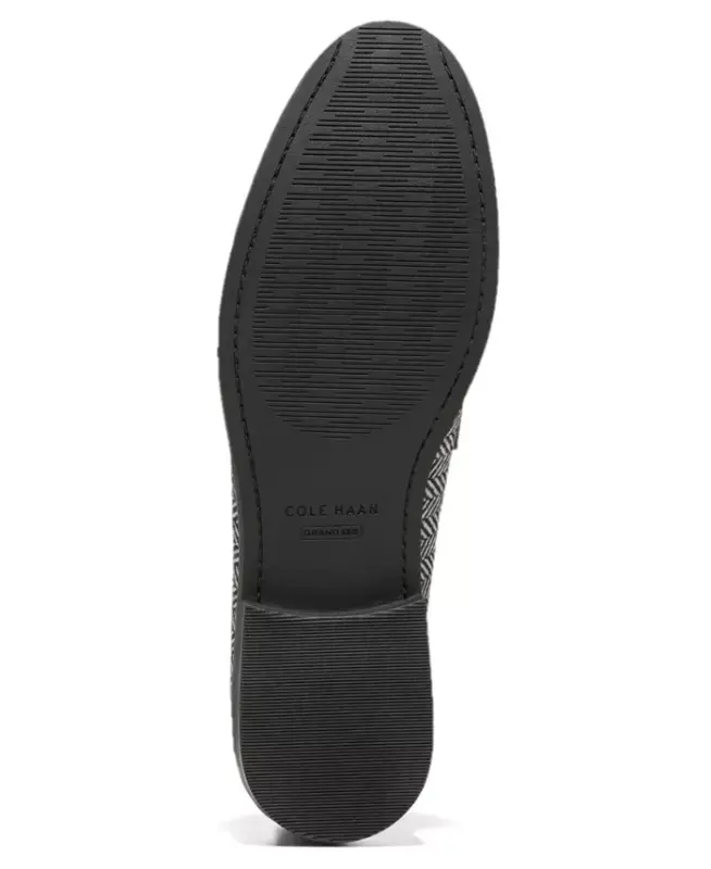 Women's Stassi Penny Loafers - Herringbone, Black - 5