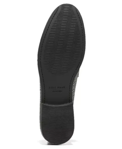 Women's Stassi Penny Loafers - Herringbone, Black - 5