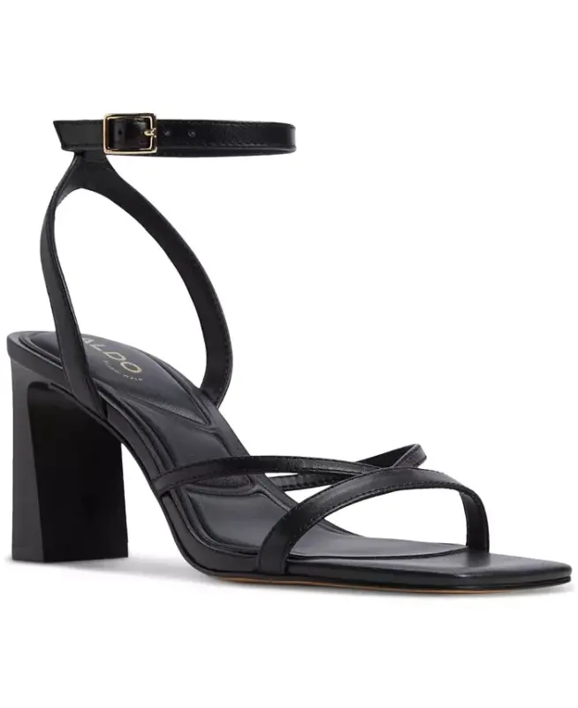 Women's Stellare Two-Piece Dress Sandals - Black - ALDO