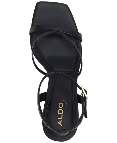 Women's Stellare Two-Piece Dress Sandals - Black - 4