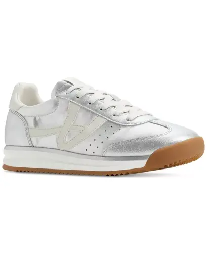 Women's Stepcount Lace-Up Jogger Sneakers - Silver Metallic - 1