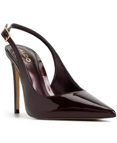 Women's Stessysling Slingback Pumps - Dark Brown Metallic - 1