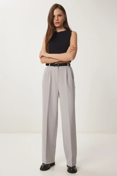 Women's Stone Pocket Palazzo Pants DW00001 - 3