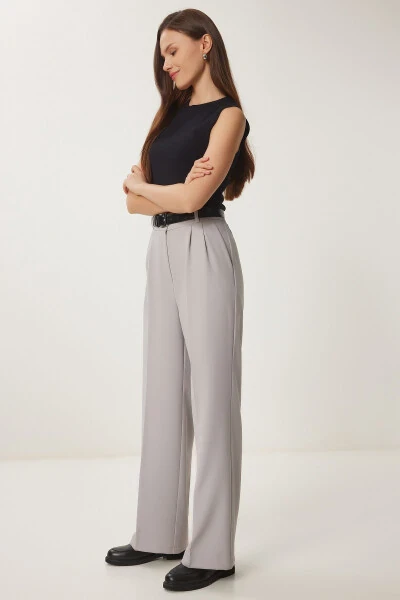Women's Stone Pocket Palazzo Pants DW00001 - 4