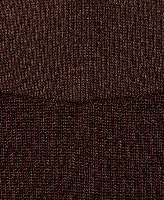 Women's Straight Knitted Pants-Chocolate - 7