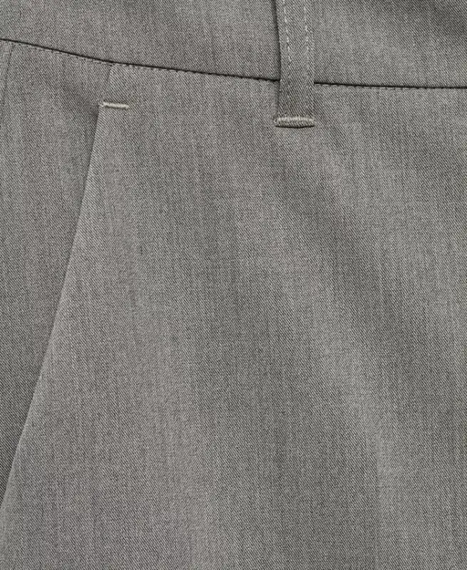 Women's Straight Mid-Rise Trousers - 3