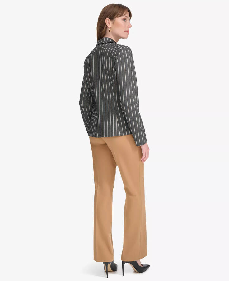 Women's Striped Blazer Blk Multi - 5