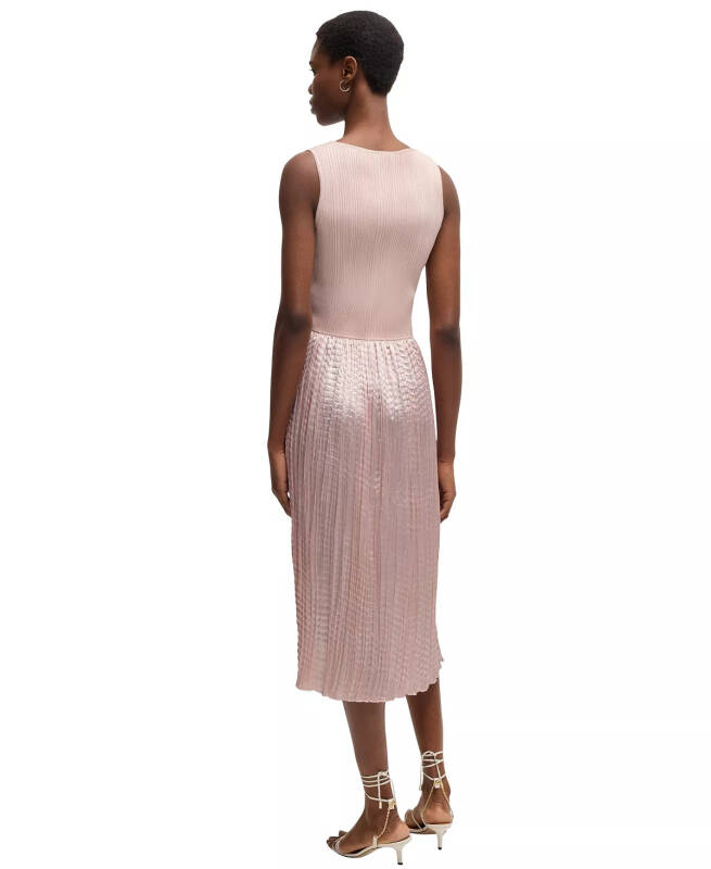 Women's Structured Knitted Dress - 3