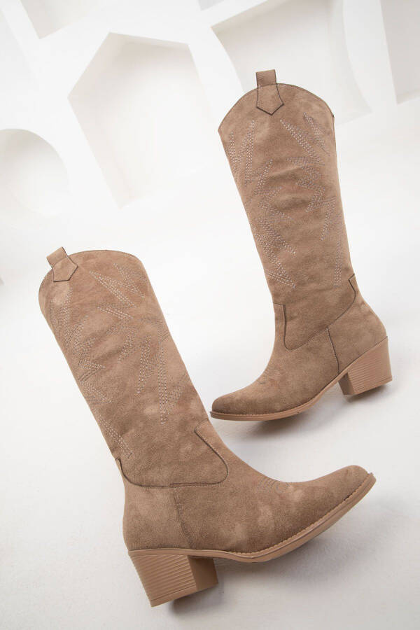 Women's suede boots - 2