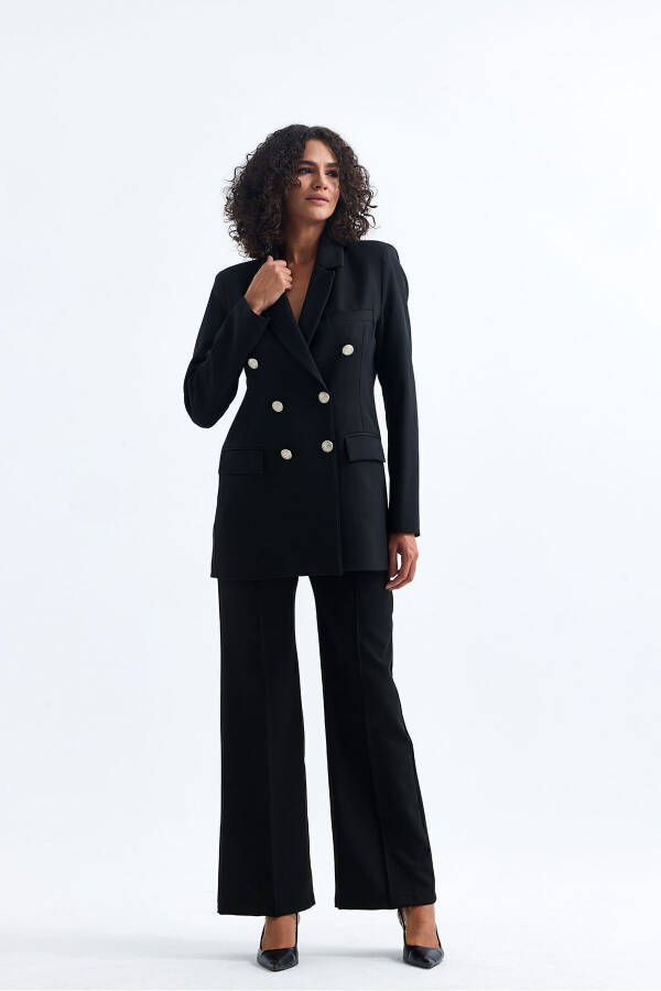 Women's Suit Jacket and Pants | TK34239 Black - 20