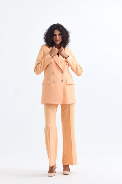 Women's Suit Jacket and Pants | TK34239 Salmon - 30