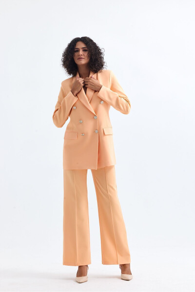 Women's Suit Jacket and Pants | TK34239 Salmon - 7