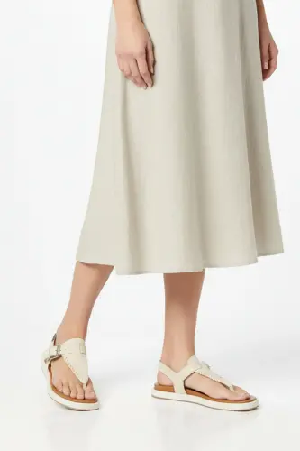 Women's summer leather sandals - 7