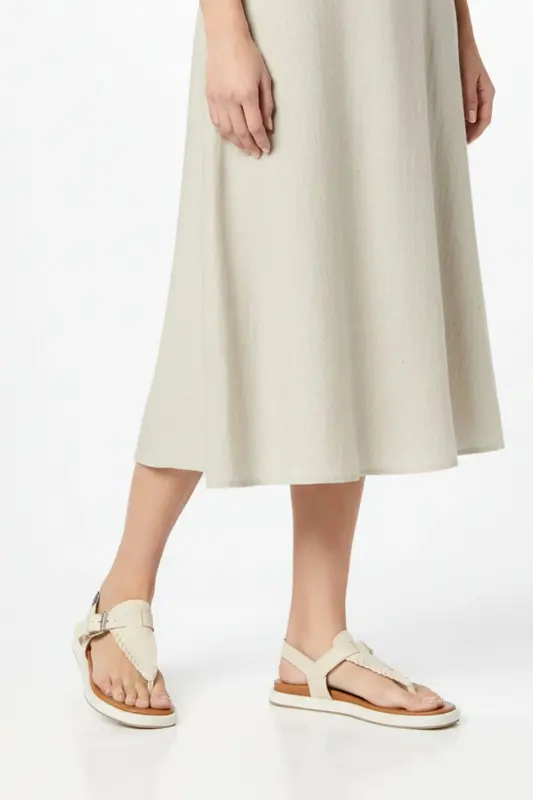 Women's summer leather sandals - 7