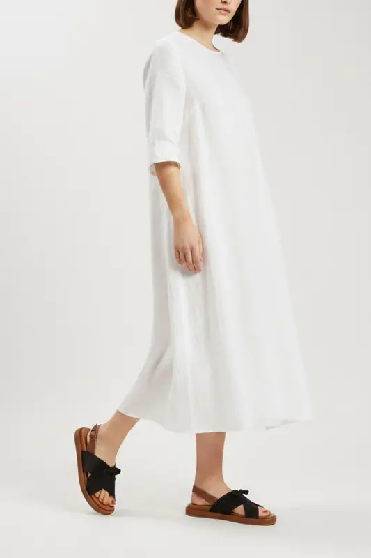 Women's summer sandals, black suede sole, brown soft genuine leather, ankle strap. - 8