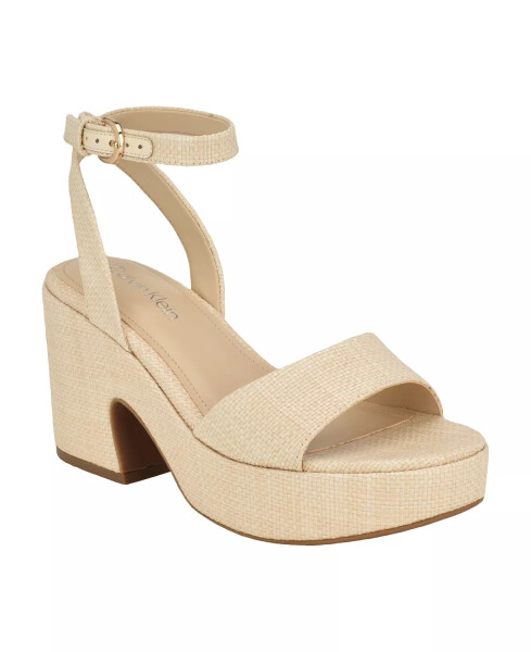 Women's Summer Wedge Sandals Light Natural - 1