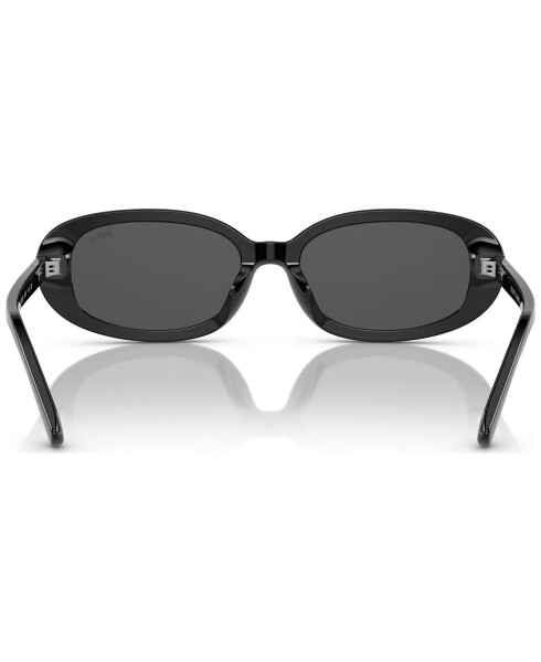 Women's Sunglasses, PH4198U Shiny Black - 4