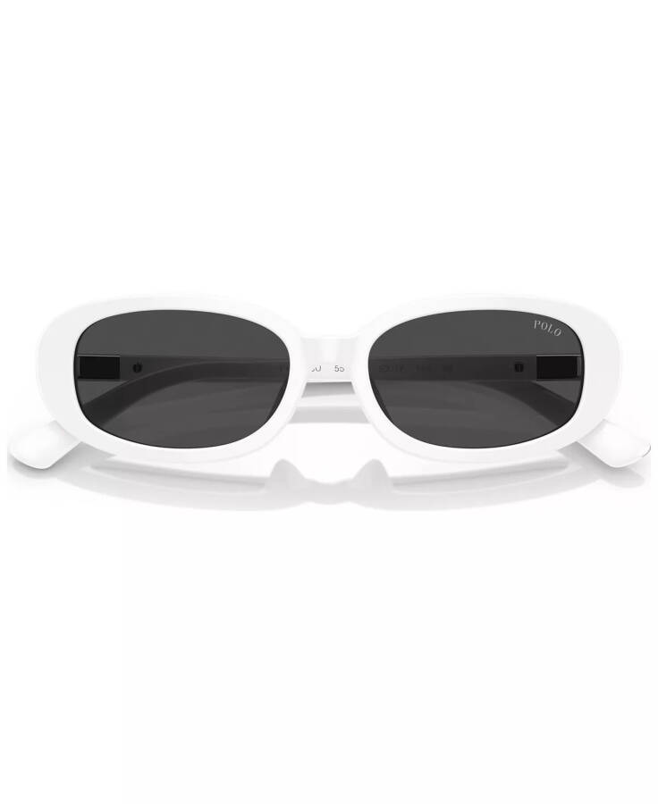 Women's Sunglasses, PH4198U Shiny White - 5