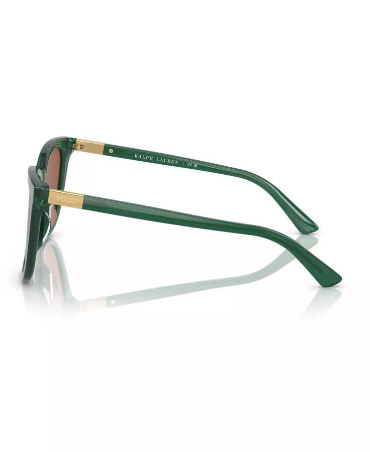 Women's Sunglasses, PH4201U Shiny Transparent Green - 3