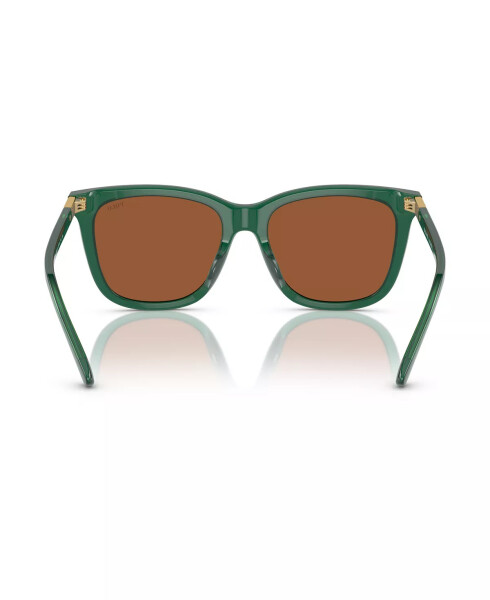 Women's Sunglasses, PH4201U Shiny Transparent Green - 4