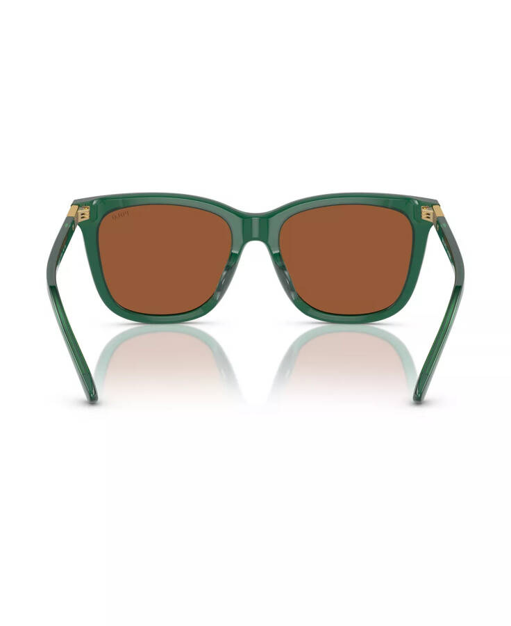 Women's Sunglasses, PH4201U Shiny Transparent Green - 4