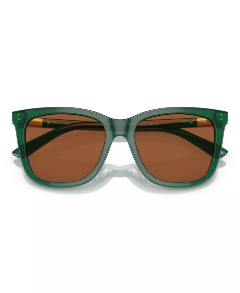 Women's Sunglasses, PH4201U Shiny Transparent Green - 5