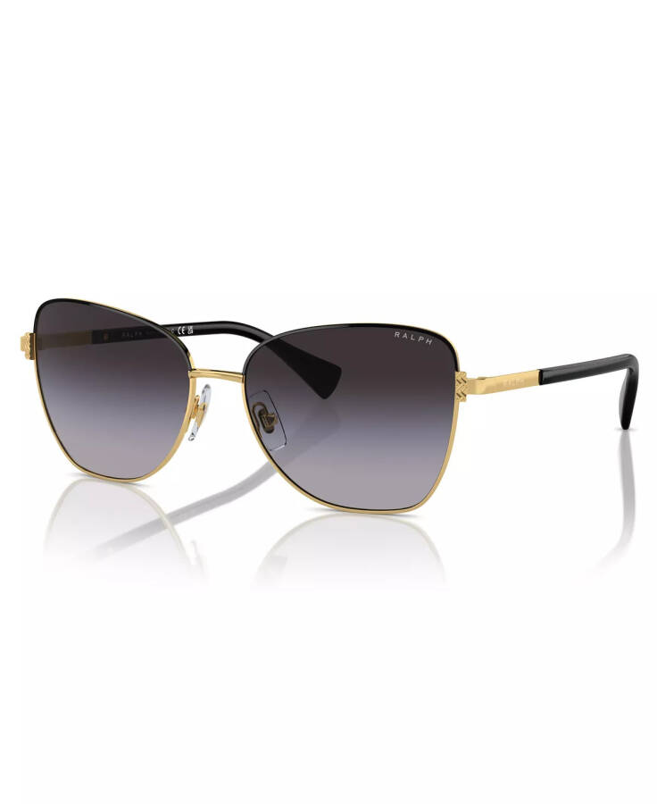 Women's Sunglasses, Ra4146 Shiny Gold, Gray - 1