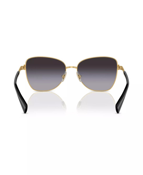 Women's Sunglasses, Ra4146 Shiny Gold, Gray - 3