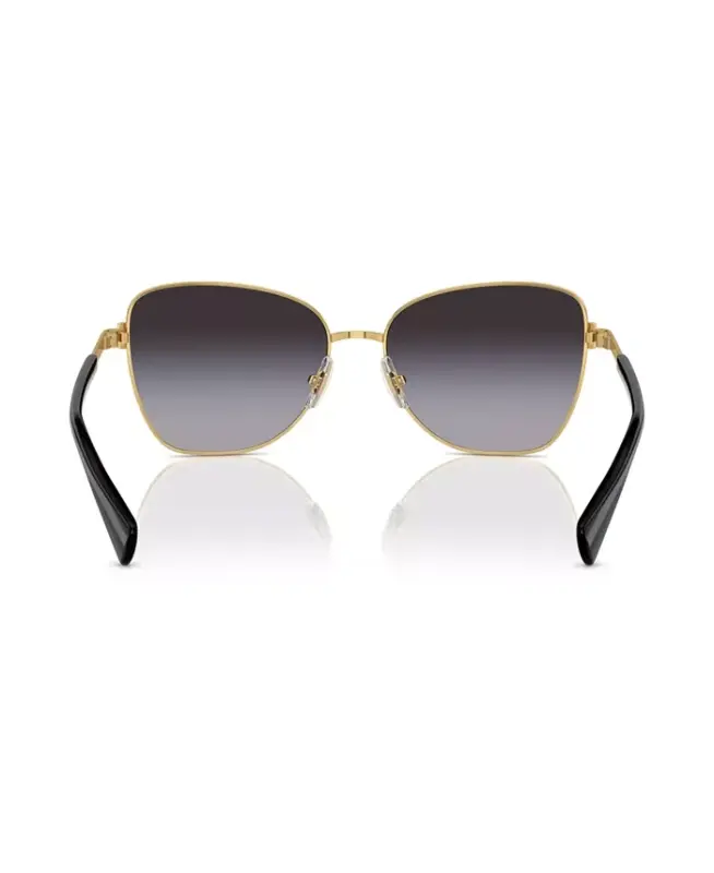 Women's Sunglasses, Ra4146-Shiny Gold, Gray - 3