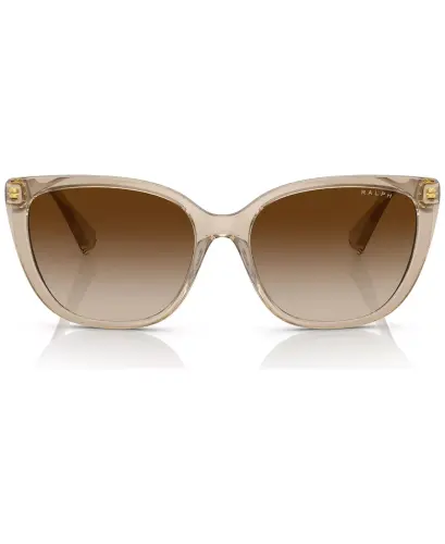 Women's Sunglasses, RA527456-Y-Shiny Transparent Brown - 2