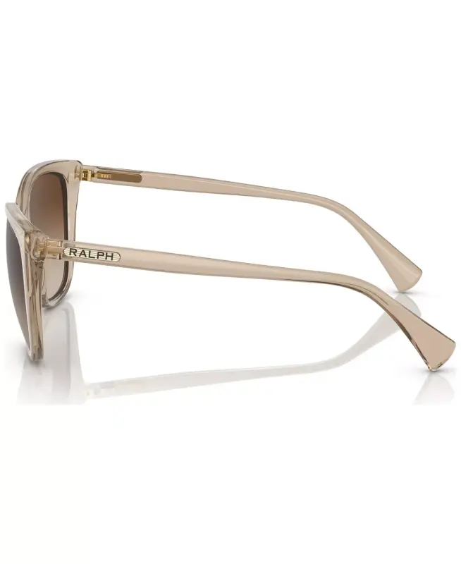 Women's Sunglasses, RA527456-Y-Shiny Transparent Brown - 3