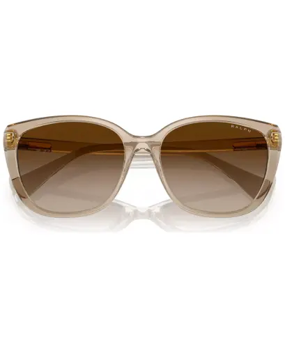 Women's Sunglasses, RA527456-Y-Shiny Transparent Brown - 5