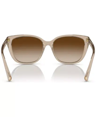 Women's Sunglasses, RA527456-Y-Shiny Transparent Brown - 4