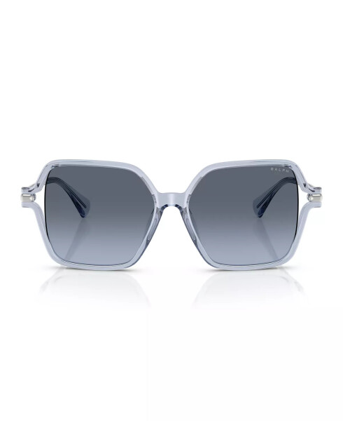 Women's Sunglasses RA5319U Shiny Transparent Azure - 2