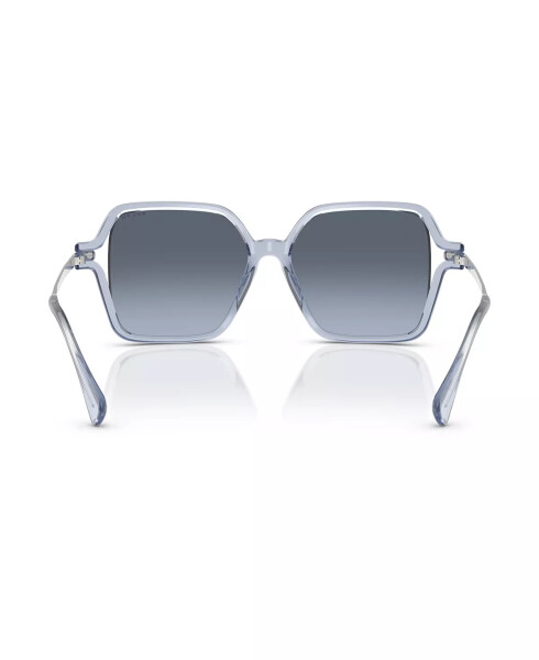 Women's Sunglasses RA5319U Shiny Transparent Azure - 4