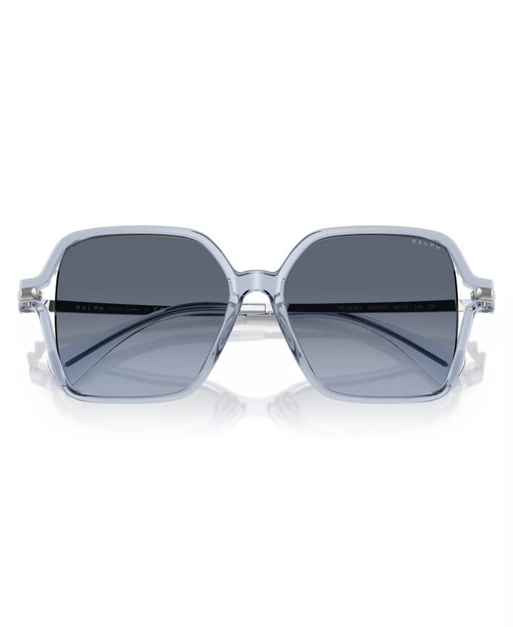 Women's Sunglasses RA5319U Shiny Transparent Azure - 5